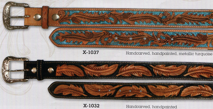 Mens Vintage and Traditional Western Fashion Belts